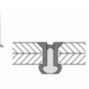 RIVET AVEUGLE STANDARD TETE FRAISEE