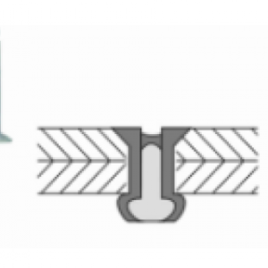 RIVET AVEUGLE STANDARD TETE FRAISEE