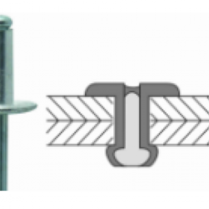 RIVET AVEUGLE STANDARD TETE LARGE
